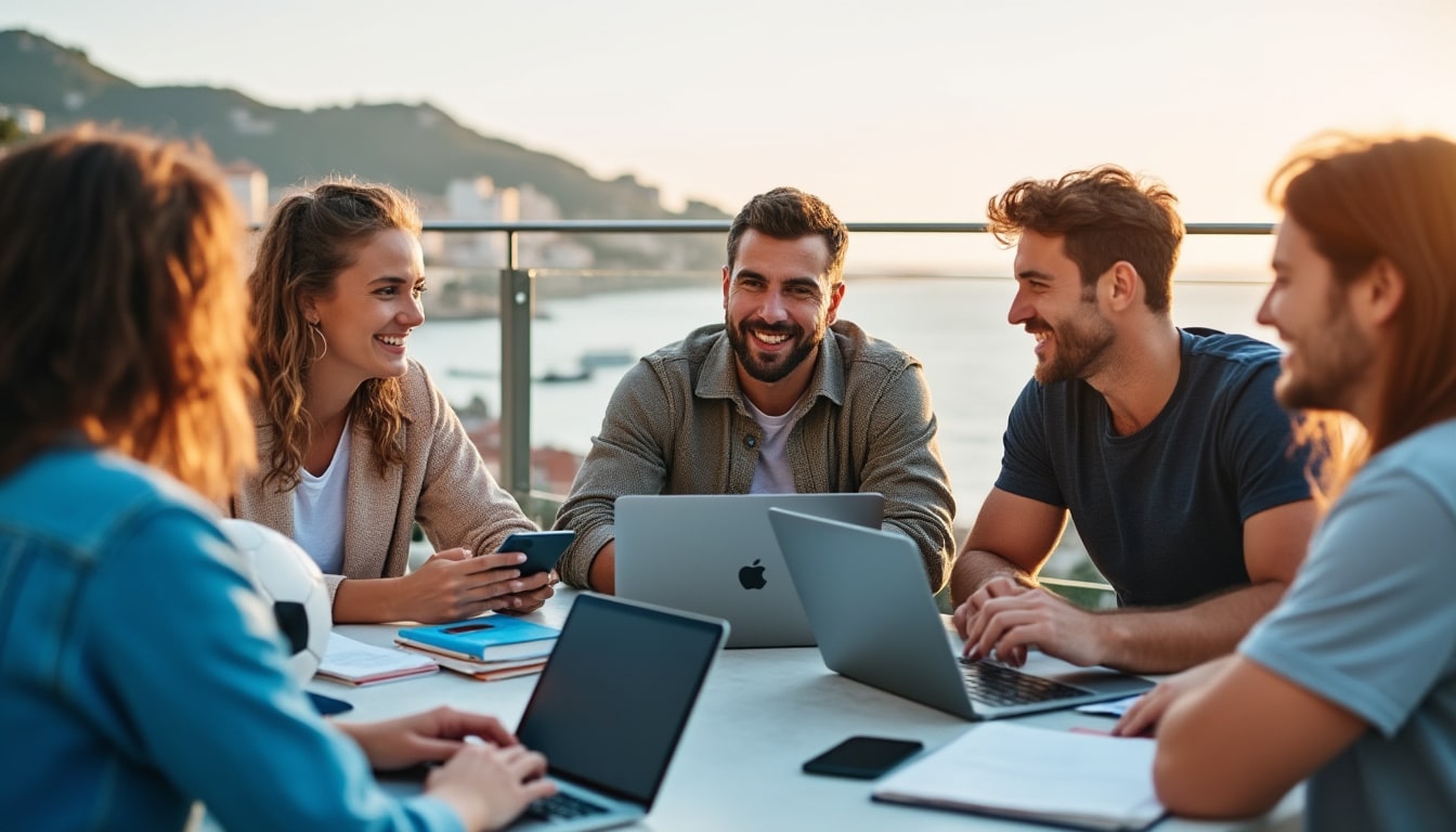 Illustration: Pourquoi privilégier un bachelor en communication digitale et marketing du sport dans la région niçoise ?