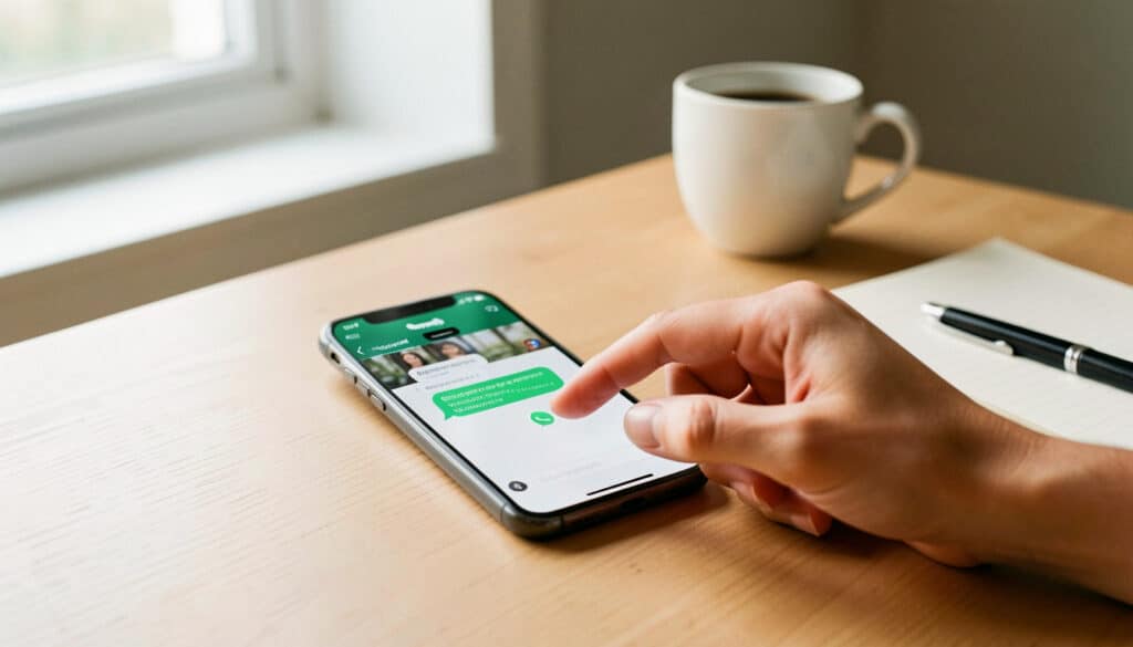Programmer un message sur WhatsApp sans se tromper