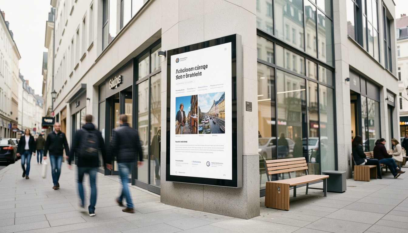 Affichage numérique extérieur : bien choisir son écran